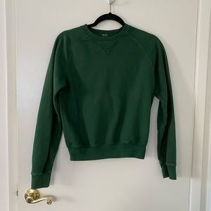 Brandy Melville green cropped sweater